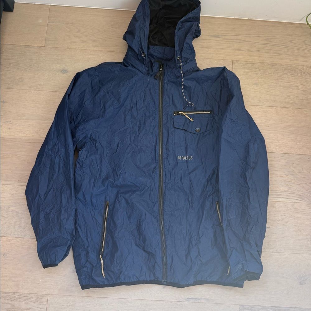 Men’s Depactus Gunwale Technical Waterproof Outdoor Jacket Navy XL